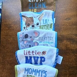 Bibs- set of 5